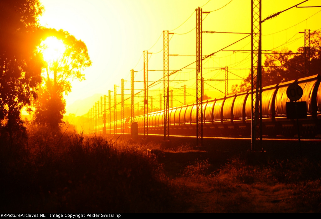 Coal dust and container in Australia 